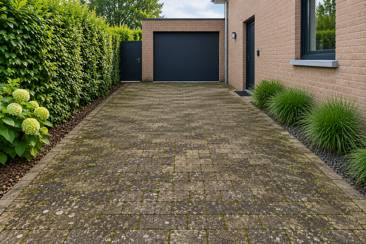 Oprit klinker voor