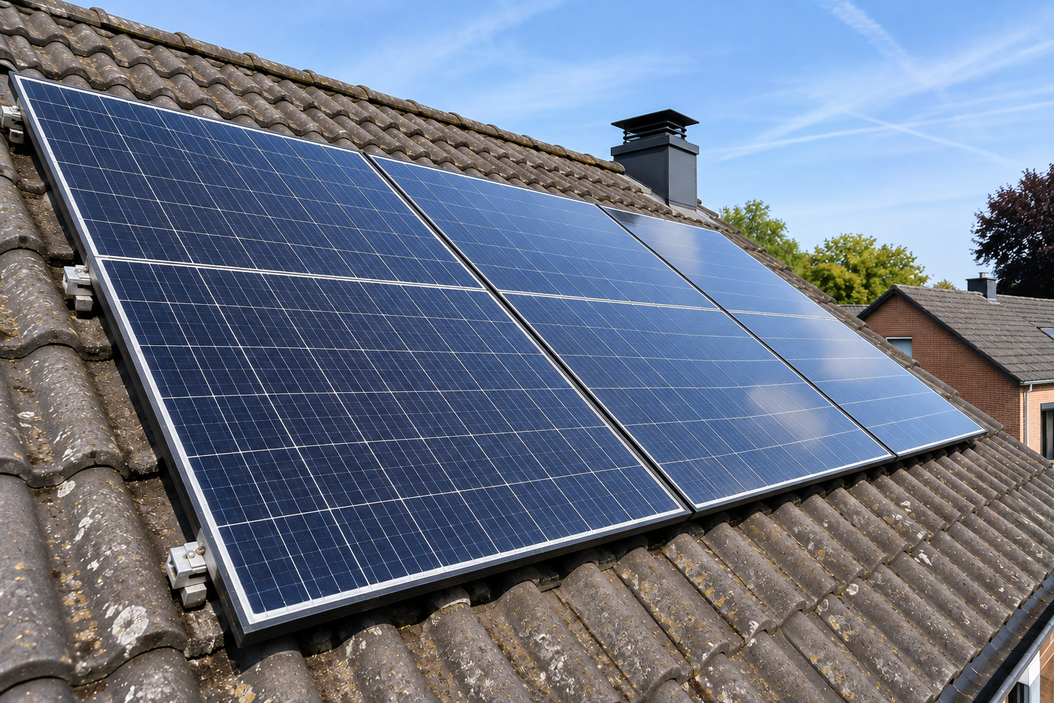 zonnepanelen na